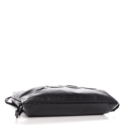 Gucci Calfskin Small GucciGhost Drawstring Backpack Black 4 of 8