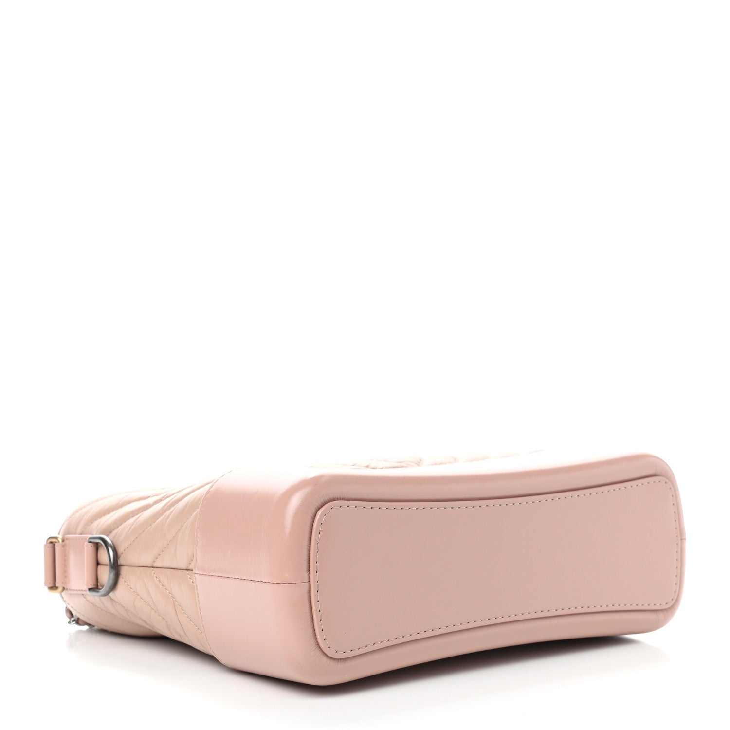 Chanel Aged Calfskin Chevron Quilted Medium Gabrielle Hobo Pink 4 of 9
