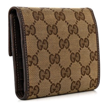 Gucci Monogram Princy Compact French Flap Wallet Brown 3 of 9
