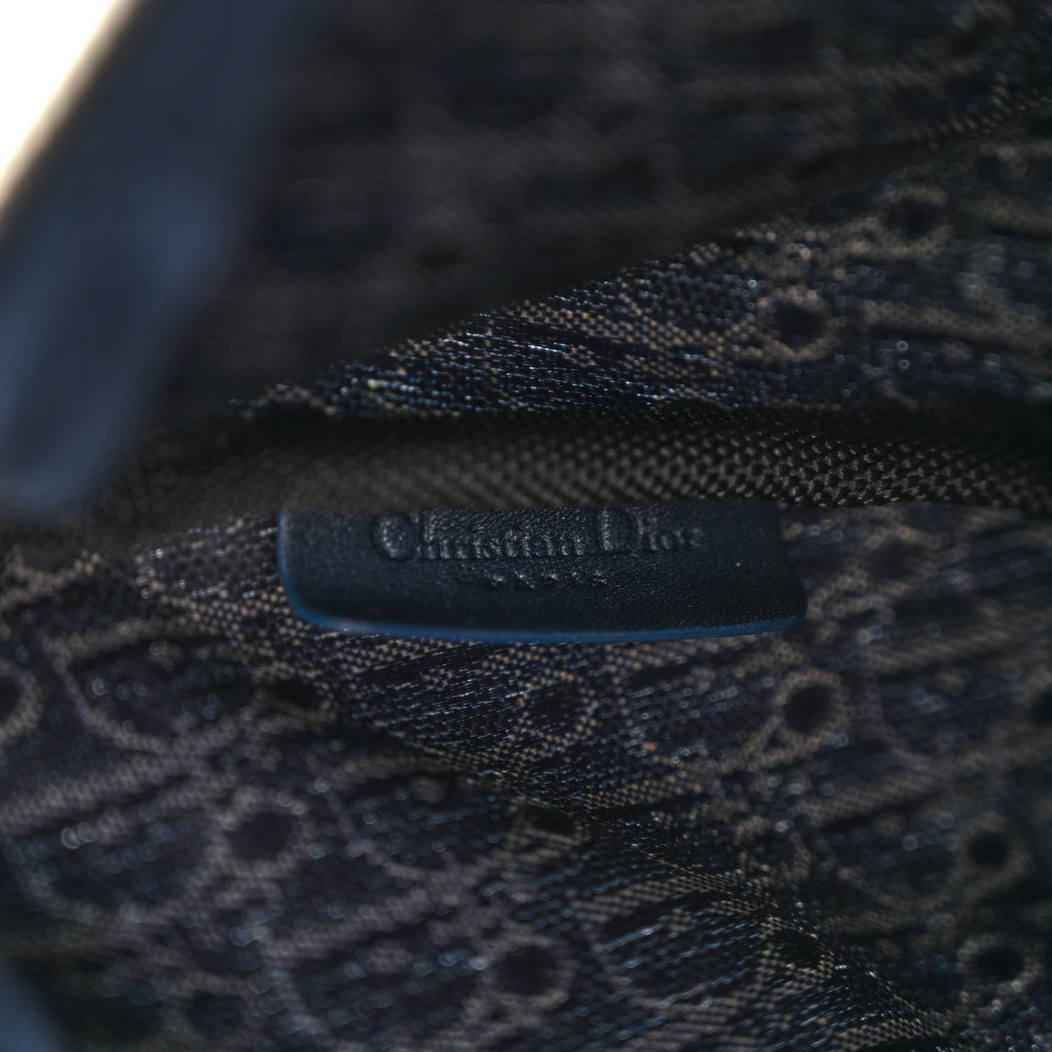 Christian Dior Monogram Pochette Blue 6 of 10