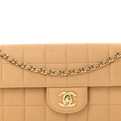 Chanel Lambskin East West Chocolate Bar Flap Beige 10 of 15