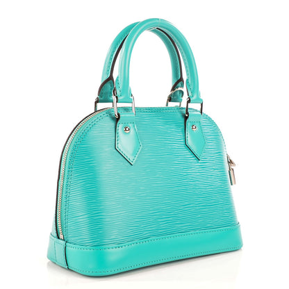 Louis Vuitton Epi Alma BB Turquoise 3 of 7