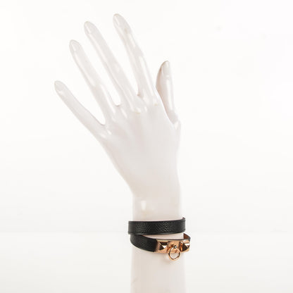 Hermes Epsom Rivale Bracelet XS Black 2 of 9