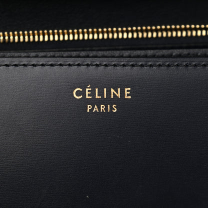 Celine Box Calfskin Medium Classic Box Flap Bag Navy 6 of 10