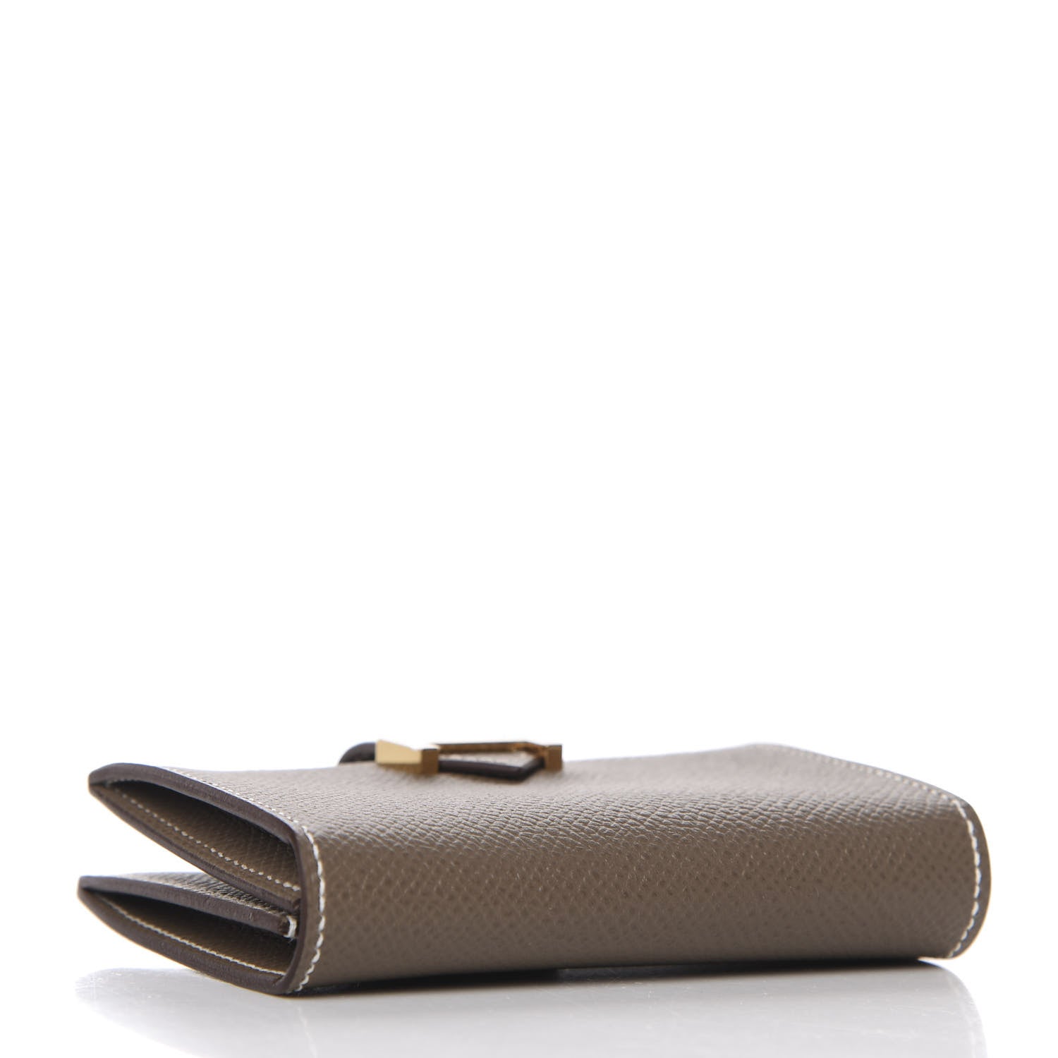 Hermes Epsom Bearn Card Holder Wallet Etoupe 4 of 8