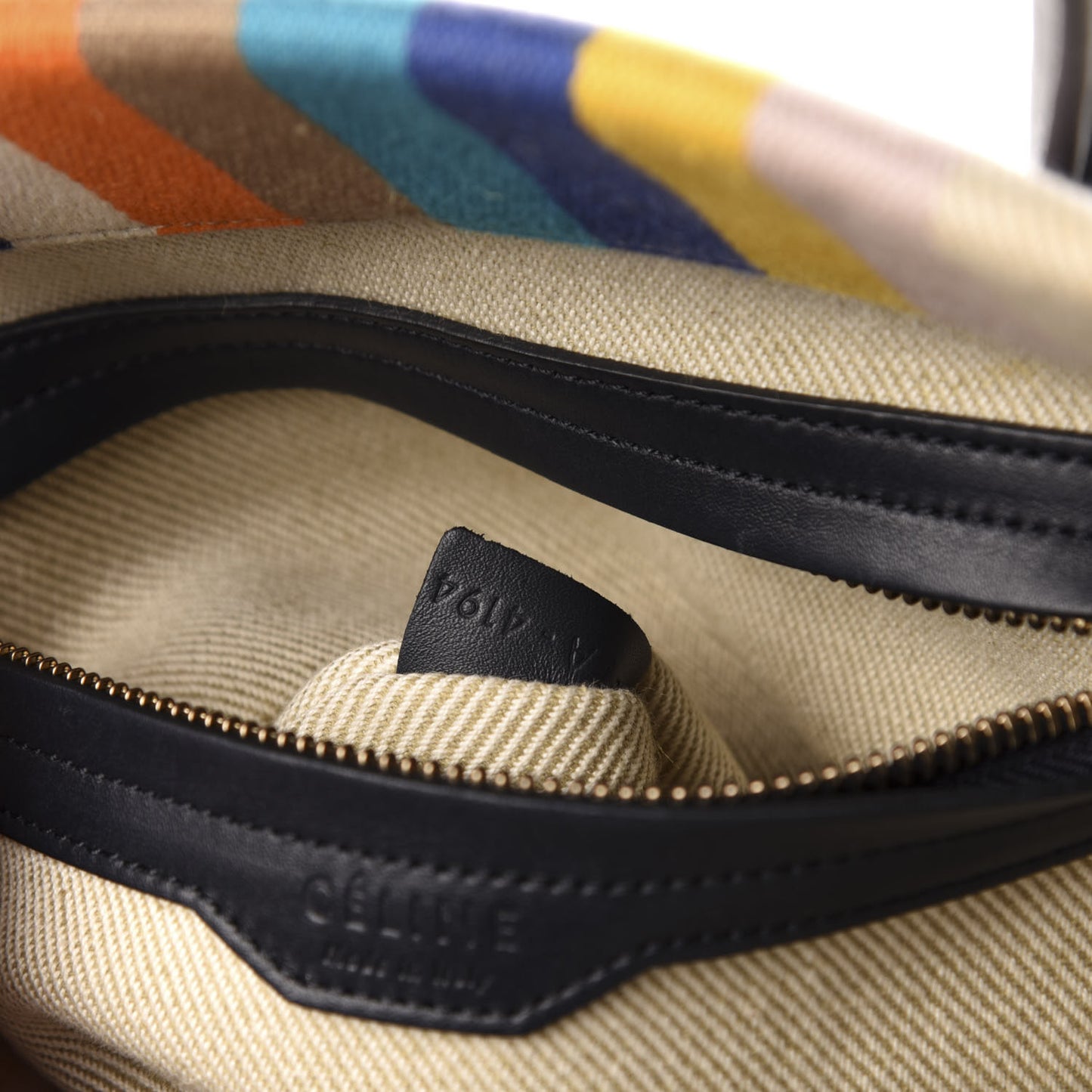 Cotton Canvas Medium Phantom Luggage Multicolor