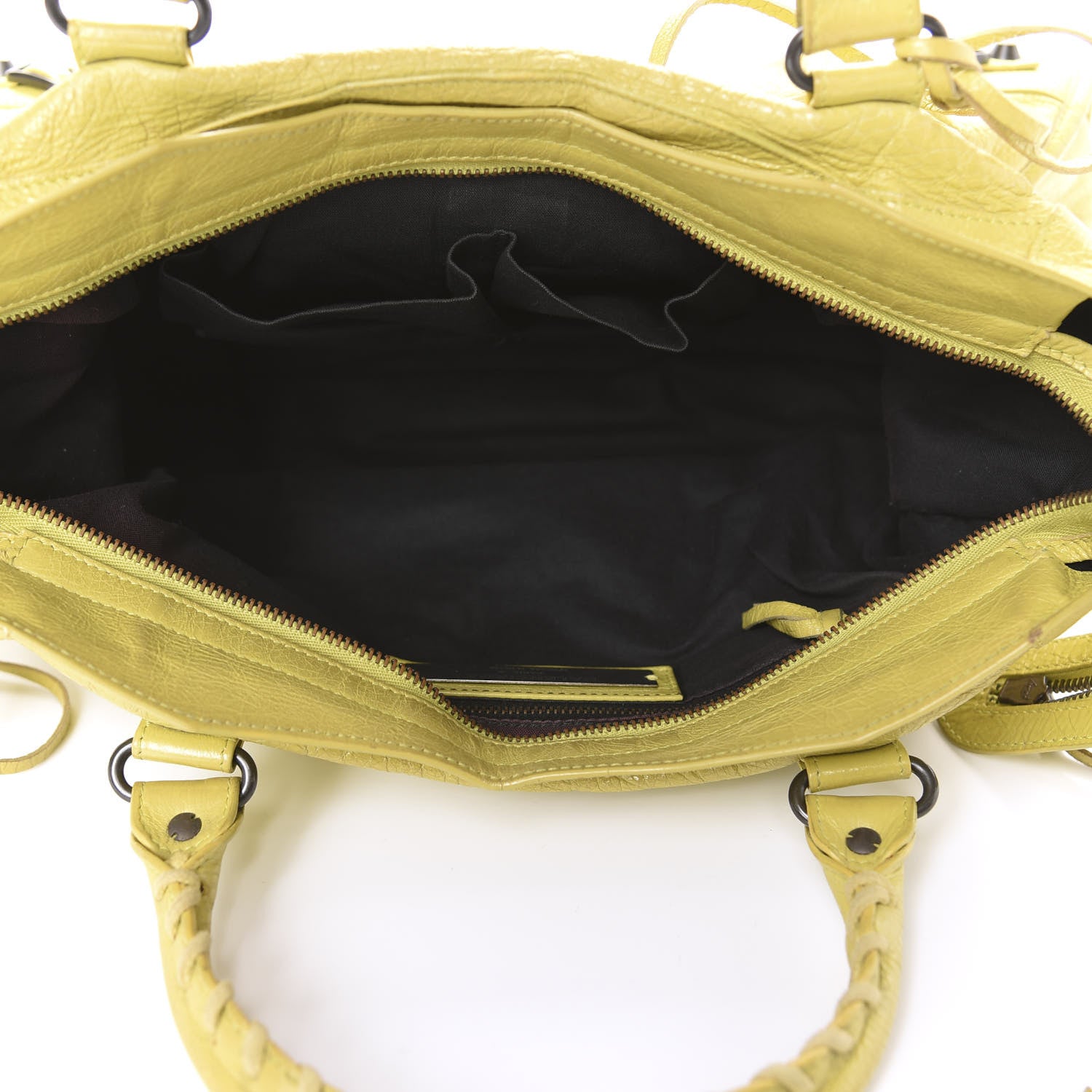Balenciaga Agneau Classic Hardware City Jaune Poussin 5 of 20
