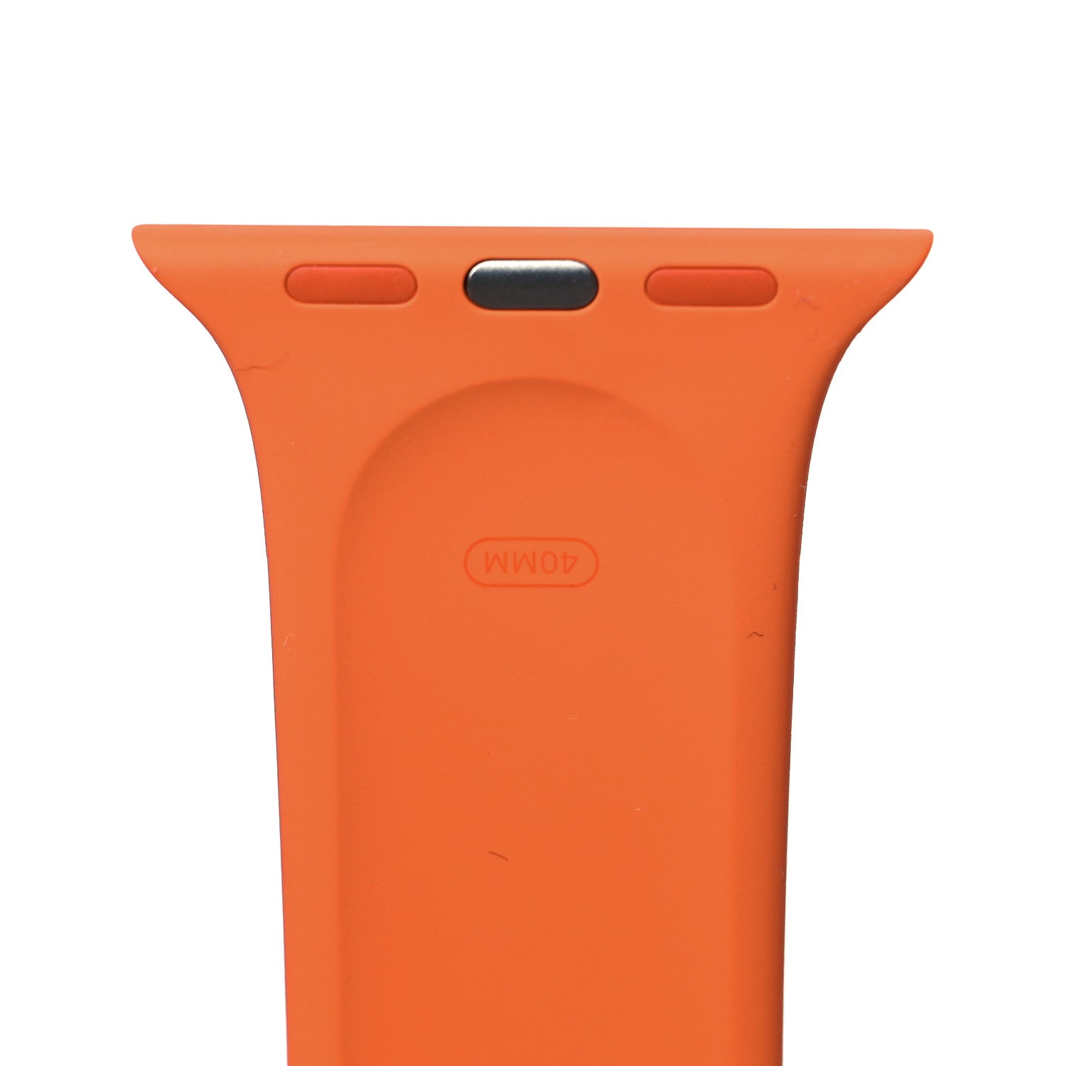Hermes Silicone 40mm Apple Sports Watch Single Tour Band S/M Orange 3 of 4