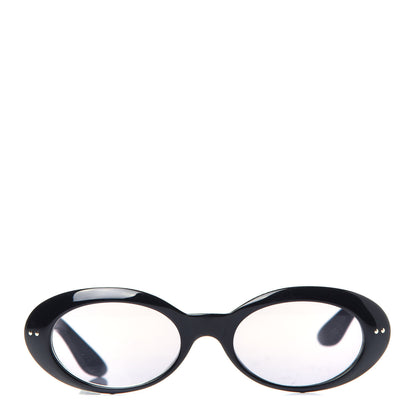 Gucci Acetate Oval Sunglasses GG2413/N/S Black 2 of 7