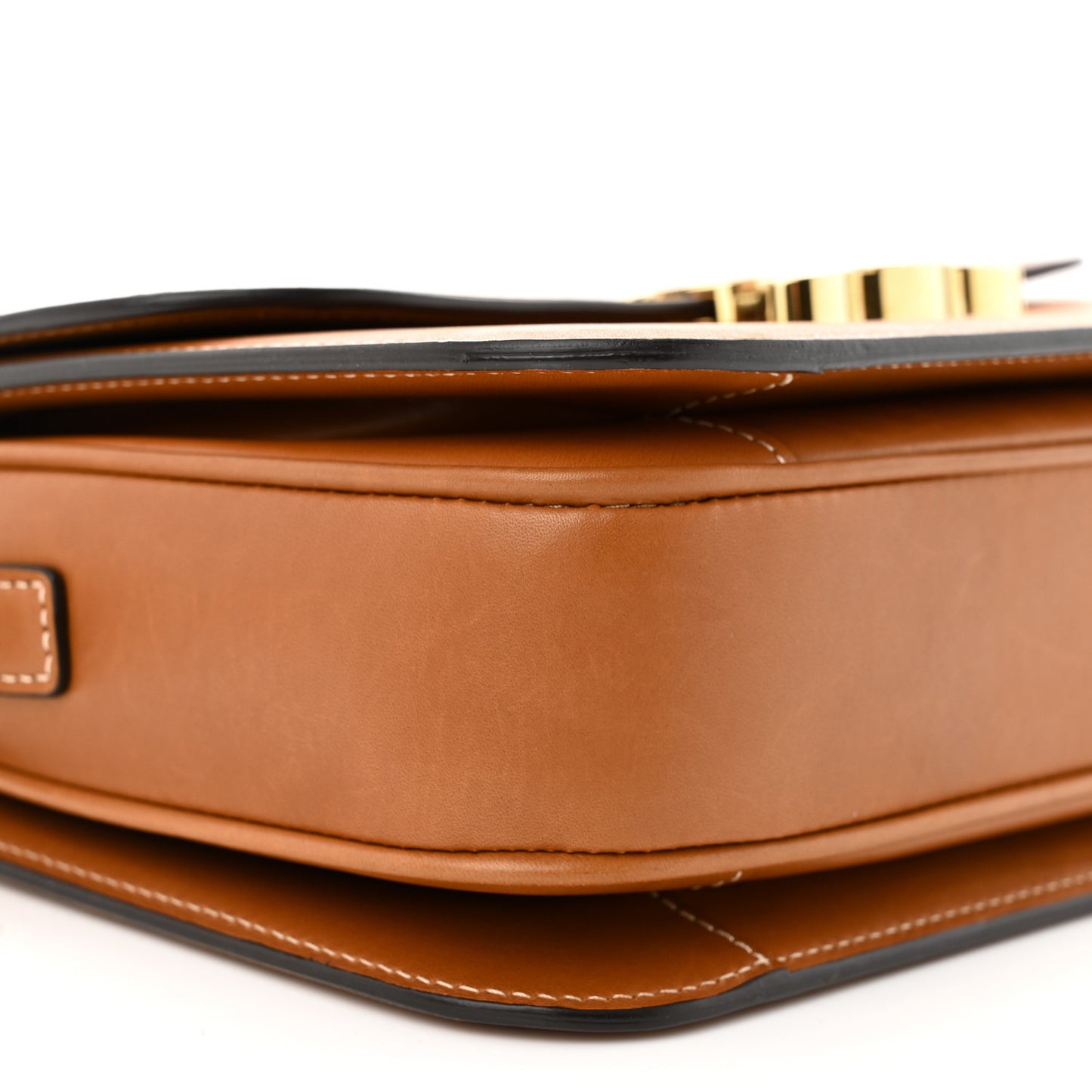 Natural Calfskin Medium Triomphe Tan