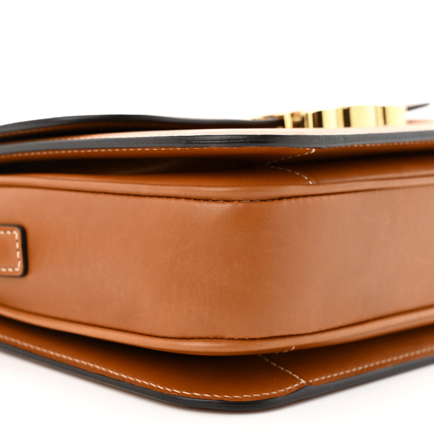 Celine Natural Calfskin Medium Triomphe Tan 10 of 11