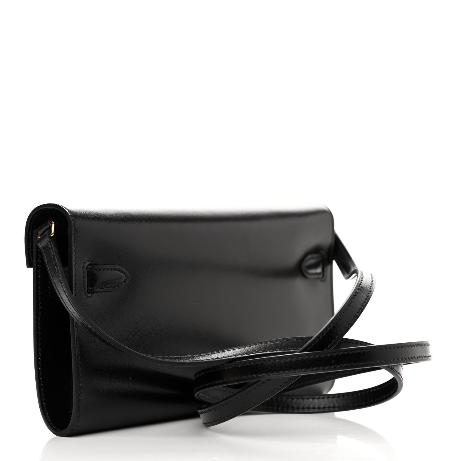 Hermes Box Kelly Wallet To Go Rock Black 3 of 10