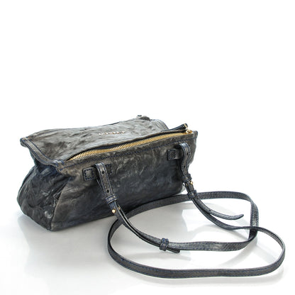 Givenchy Tumbled Sheepskin Mini Pandora Navy 3 of 7
