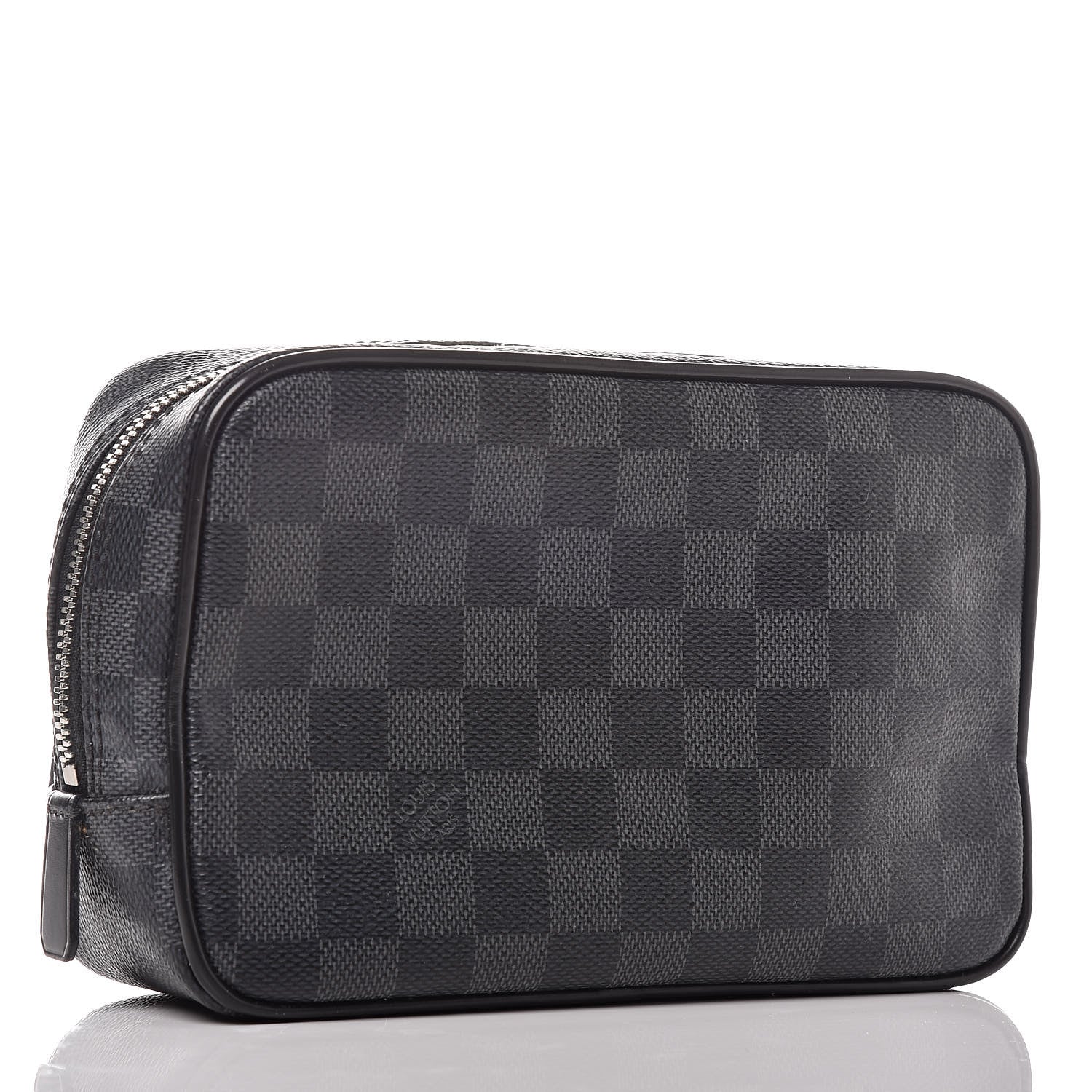 Louis Vuitton Damier Graphite Toilet Pouch PM 3 of 9