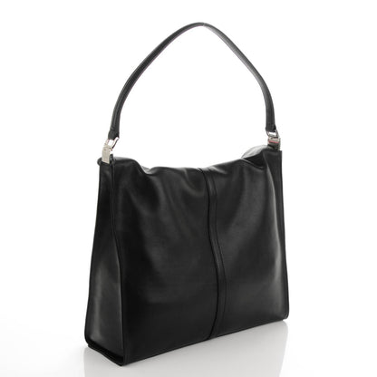 Gucci Calfskin Bardot Shoulder Bag Black 3 of 7