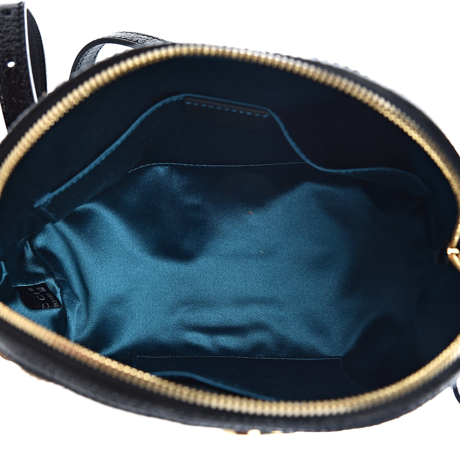 Gucci Suede Patent Web Small Ophidia Dome Shoulder Bag Nocciola Black 5 of 10