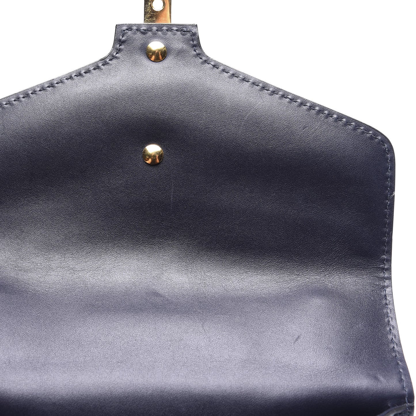 Calfskin Mini Sylvie Chain Shoulder Bag Black