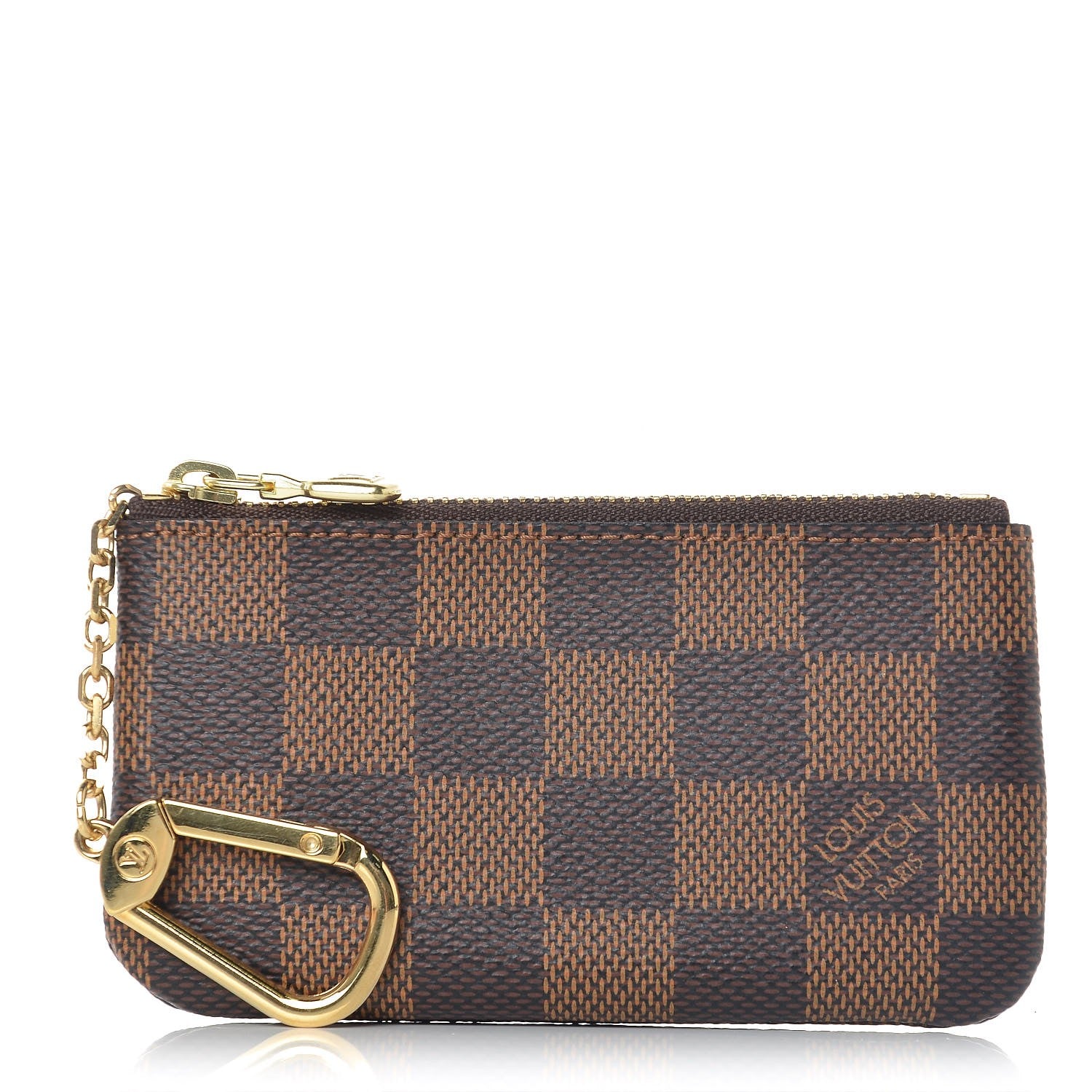 Louis Vuitton Damier Ebene Key Pouch 1 of 7
