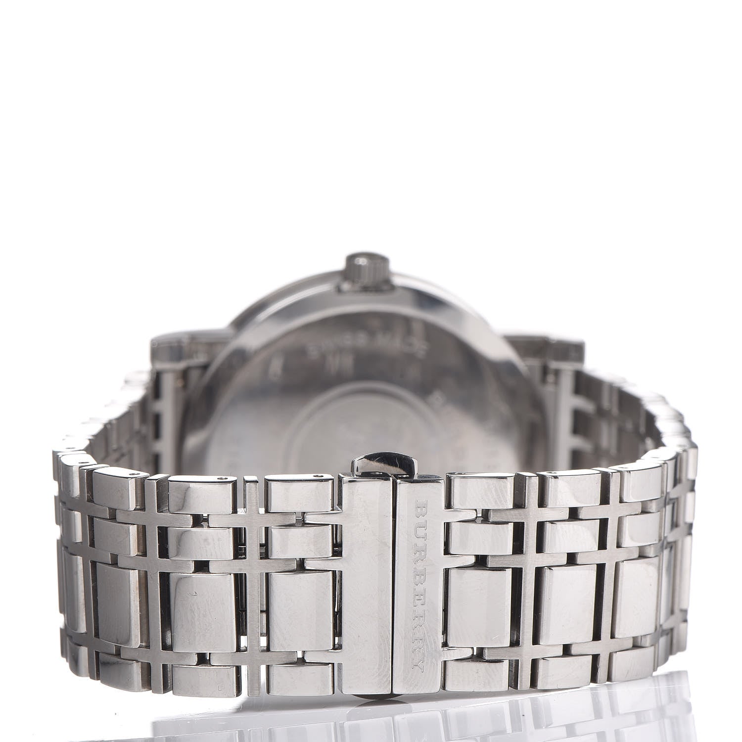 Burberry Stainless Steel 38mm Heritage Quartz Watch Black BU1364 4 of 7