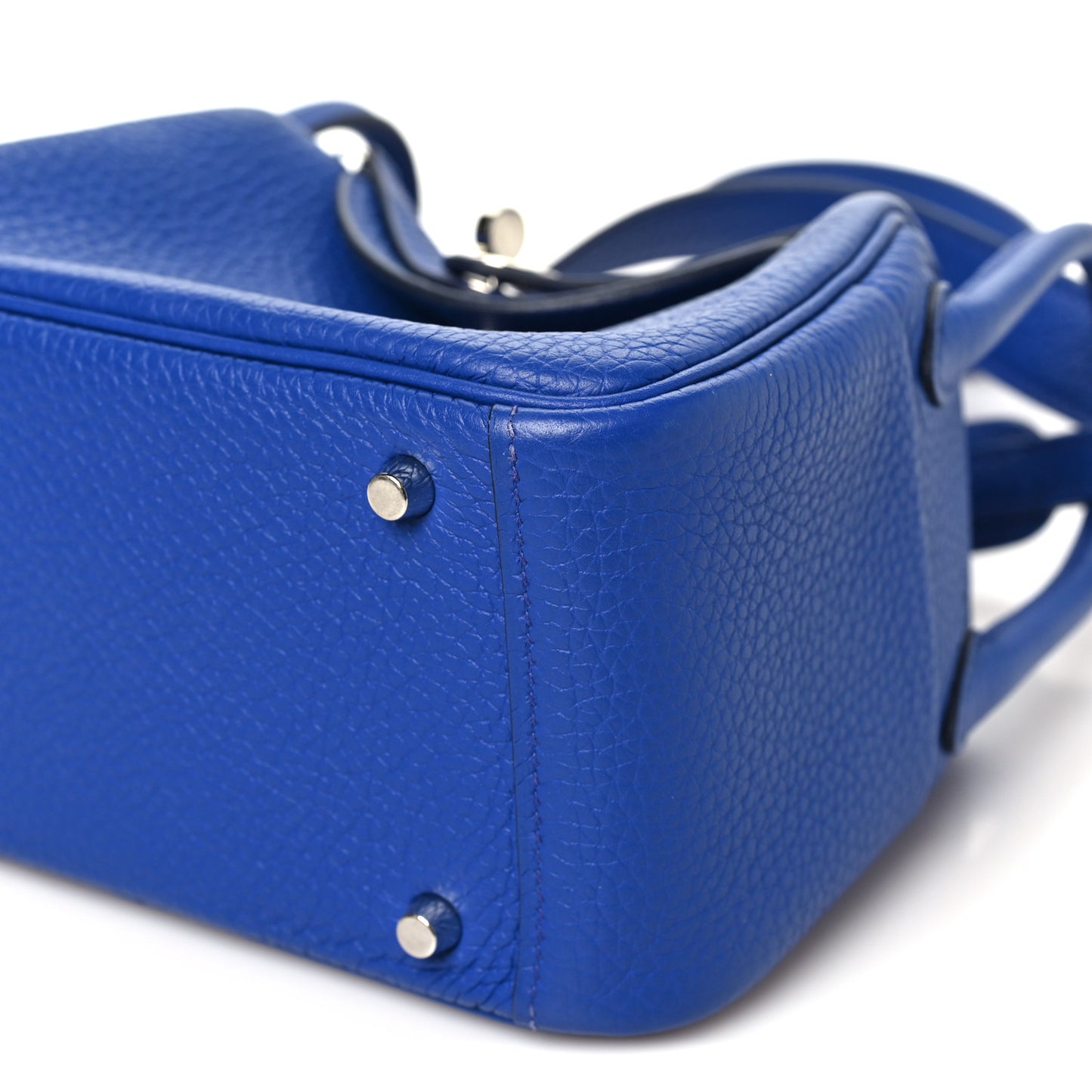 Taurillon Clemence Mini Lindy 20 Bleu Electrique