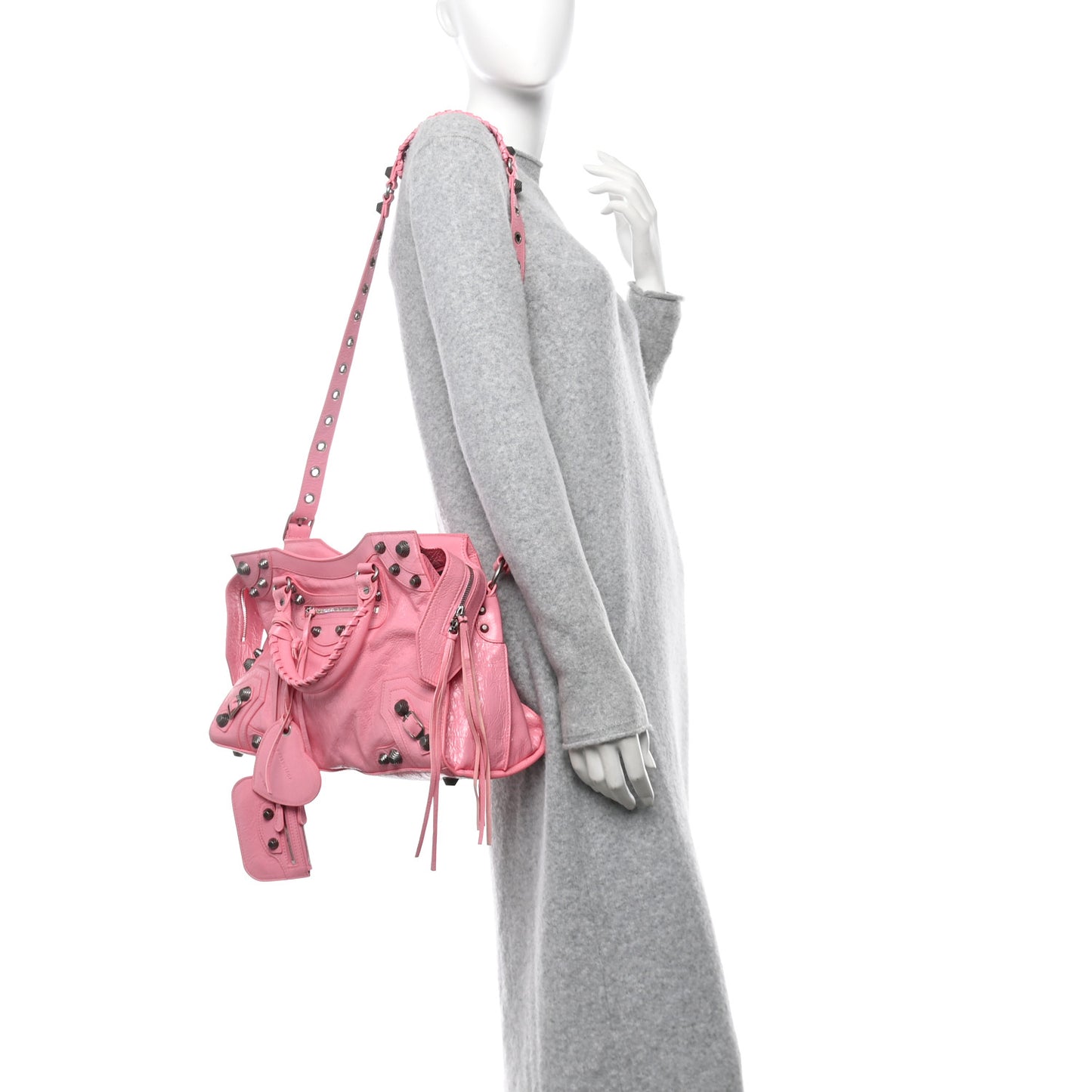 Agneau Arena Neo Cagole City Handbag Sweet Pink