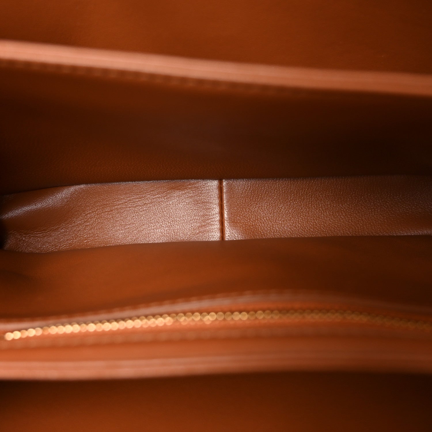 Celine Natural Calfskin Medium Triomphe Tan 5 of 10