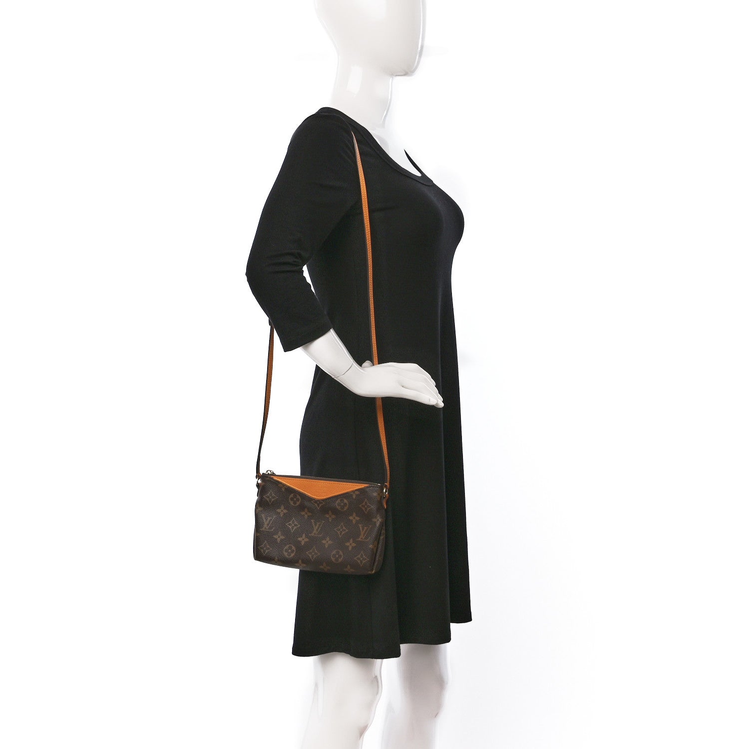 Louis Vuitton Monogram Pallas Uniformes Crossbody Safran 2 of 8