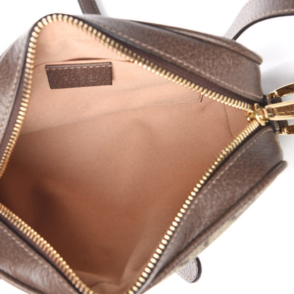Gucci GG Supreme Monogram Web Mini Ophidia Shoulder Bag Brown 5 of 10