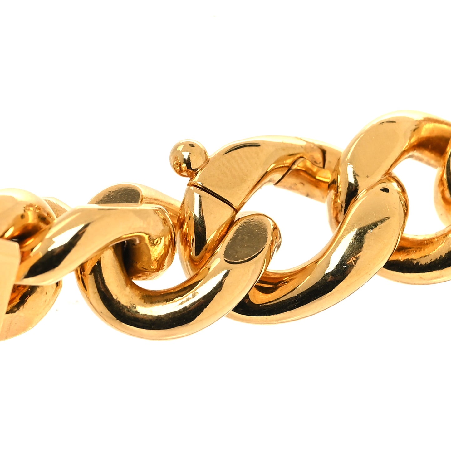 Logo Chain Necklace Gold