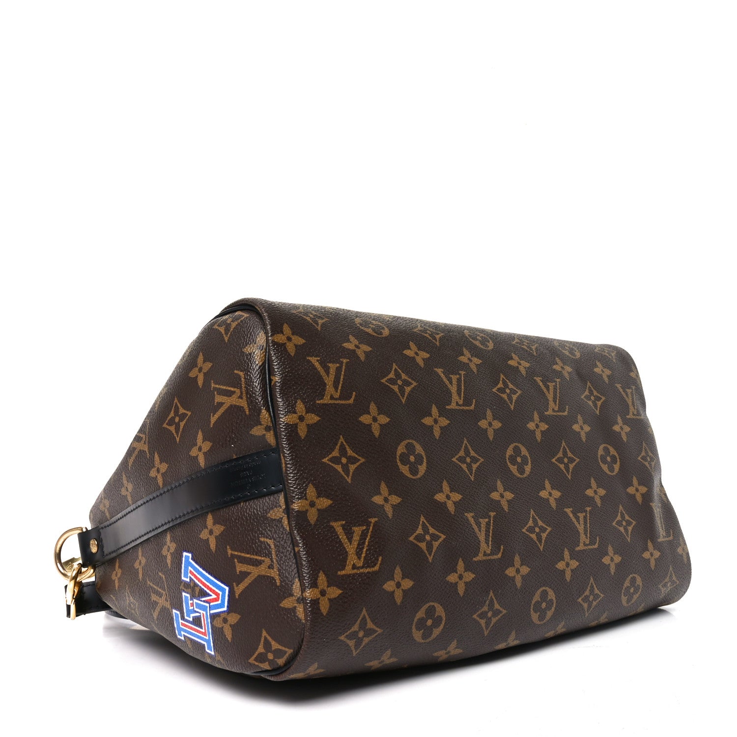 Louis Vuitton Monogram My World Tour Speedy Bandouliere 30 Black 4 of 9