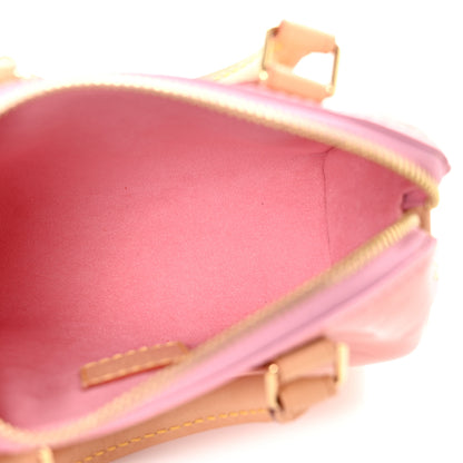 Louis Vuitton Vernis Monogram Nano Speedy Mochi Pink 5 of 12