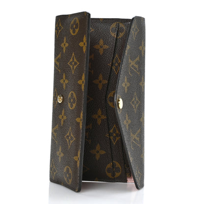 Louis Vuitton Monogram Josephine Wallet Rose Ballerine 6 of 9