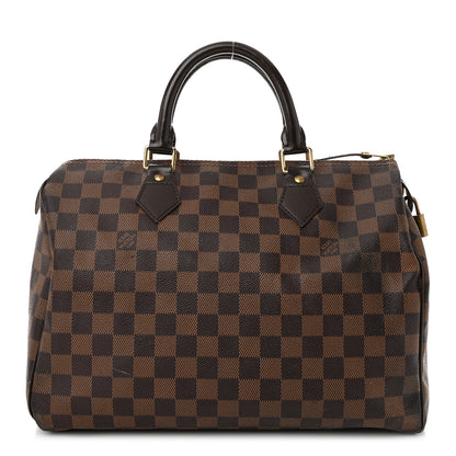 Louis Vuitton Damier Ebene Speedy 30 1 of 11