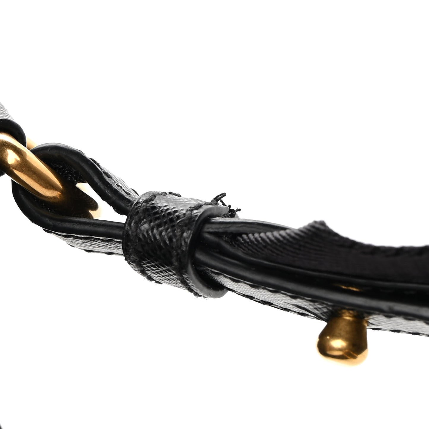 Tessuto Nylon Soft Calf Camera Bag Black