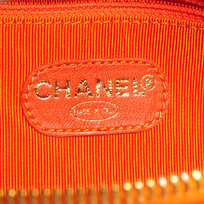 Chanel Caviar CC Shoulder Bag Orange 8 of 9