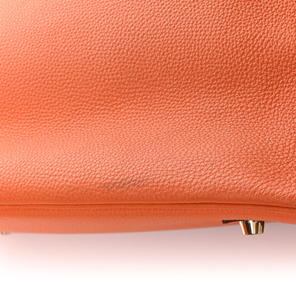 Hermes Togo Birkin 35 Orange 13 of 13
