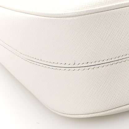 Prada Saffiano Re-Edition 2005 Shoulder Bag White 11 of 14