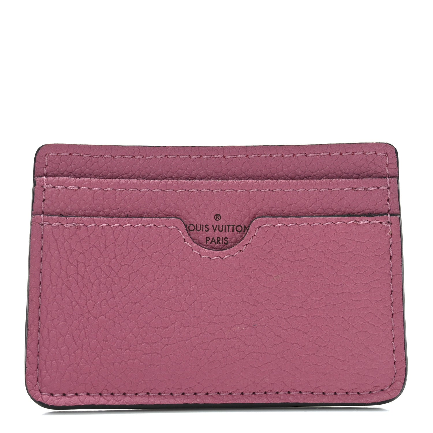 Louis Vuitton Calfskin Card Holder Pink 1 of 7