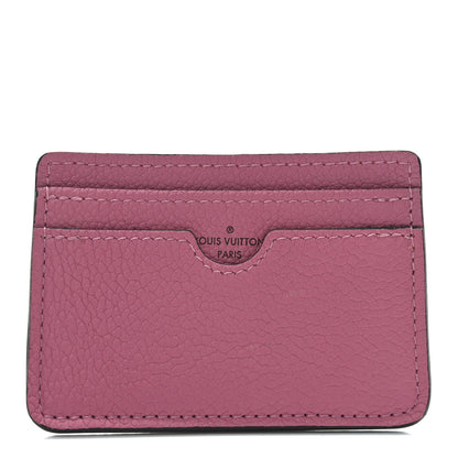Louis Vuitton Calfskin Card Holder Pink 1 of 7