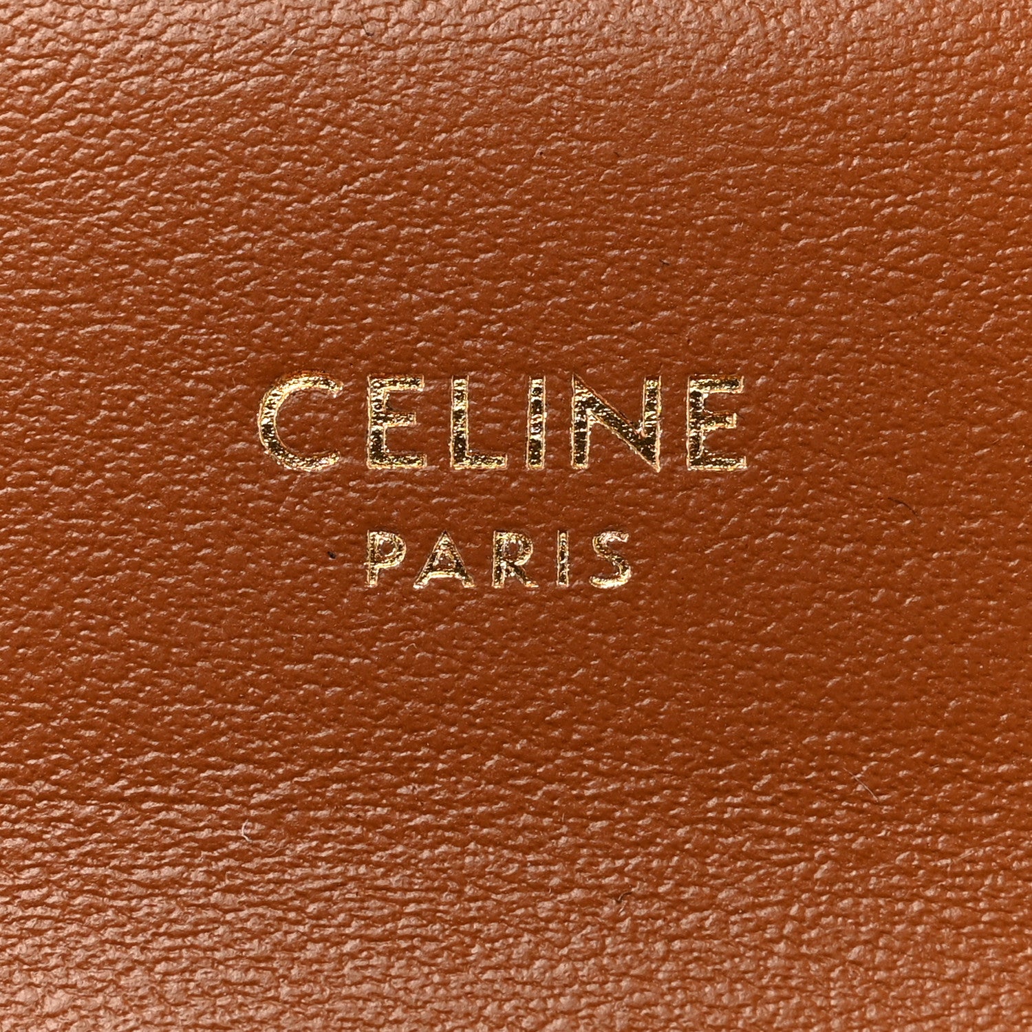 Celine Triomphe Canvas Small Triomphe Wallet Tan 6 of 9