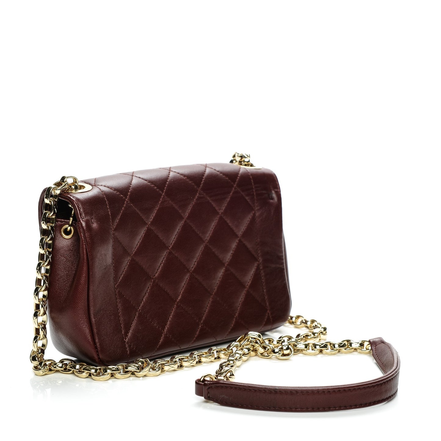 Lambskin Mini Chic With Me Flap Red
