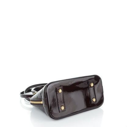 Louis Vuitton Vernis Alma BB Amarante 4 of 7