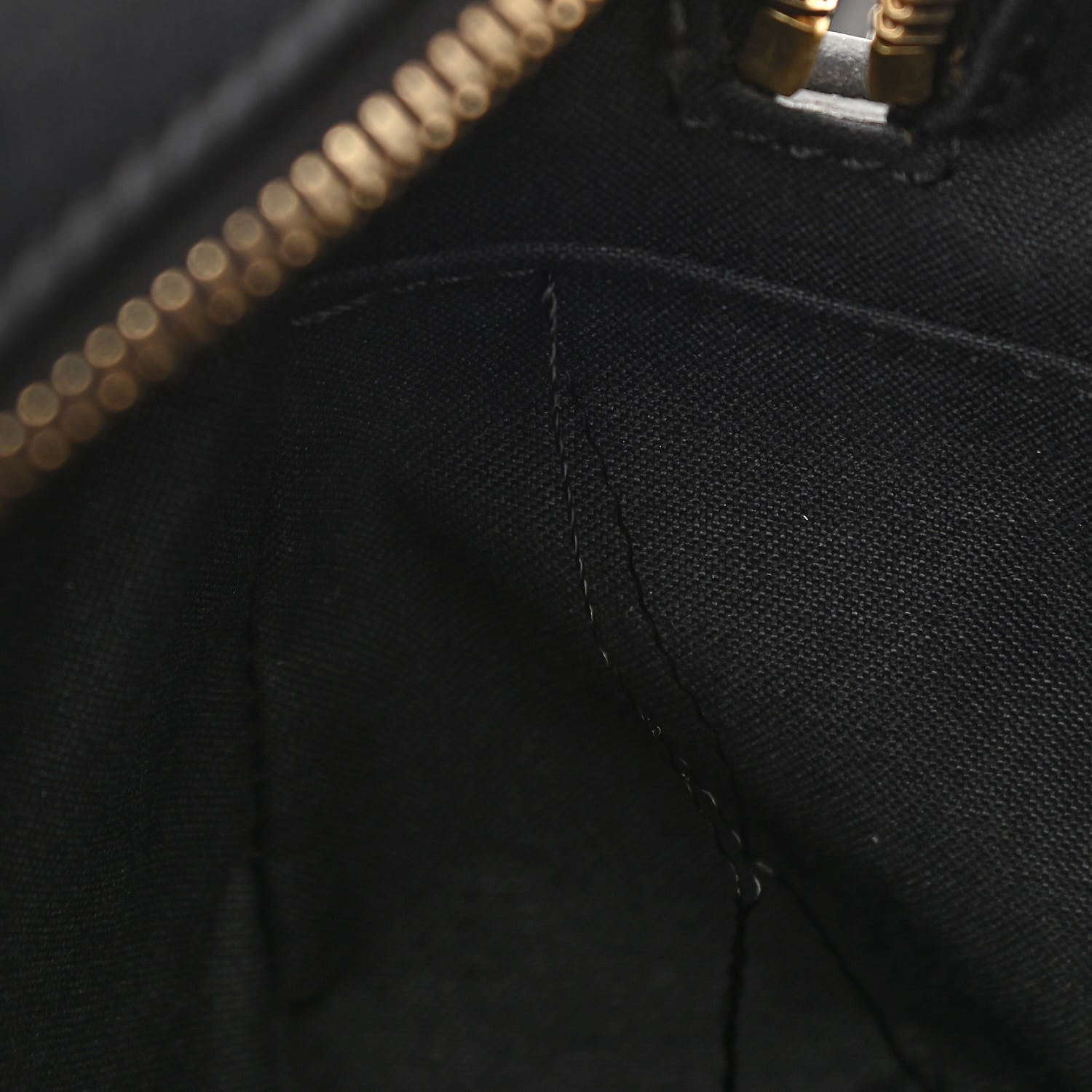 Fendi Glazed Fabric Vitello Century FF 1974 Stamp Patch Mini Camera Case Mogano Panna Black 13 of 14