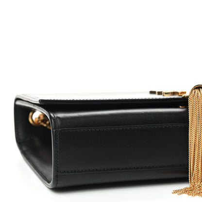 Saint Laurent Smooth Calfskin Medium Classic Monogram Kate Tassel Satchel Black 6 of 8