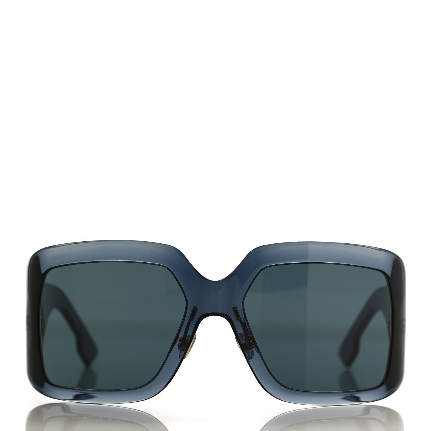 Christian Dior Acetate DiorSo Light 2 Shield Sunglasses Blue 2 of 8