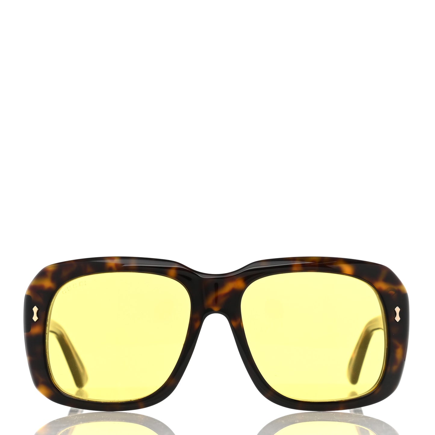 Acetate GG0049S Sunglasses Tortoise Yellow