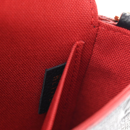 Louis Vuitton Empreinte Pochette Felicie Chain Wallet Marine Rouge 9 of 10