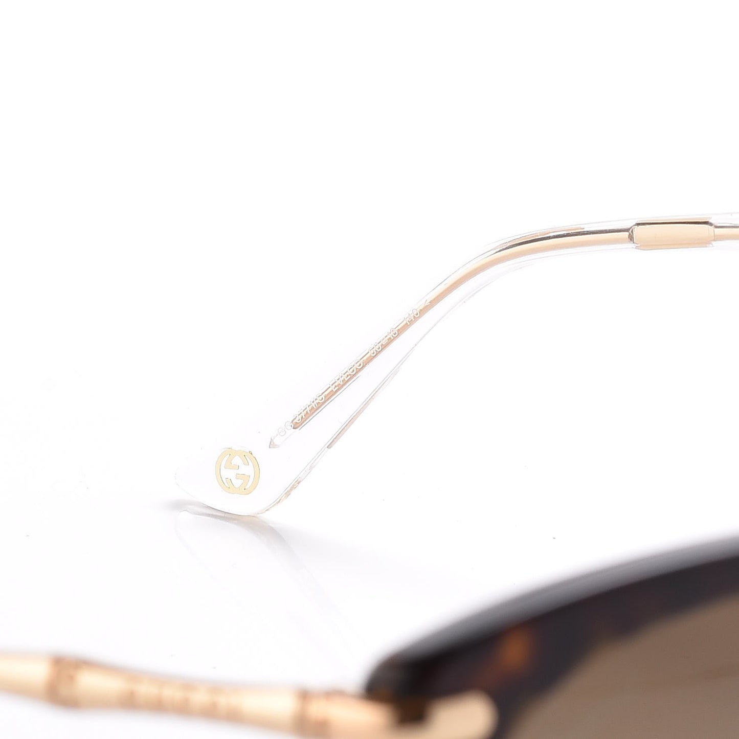 Bamboo Cat Eye Sunglasses GG3771/S Tortoise