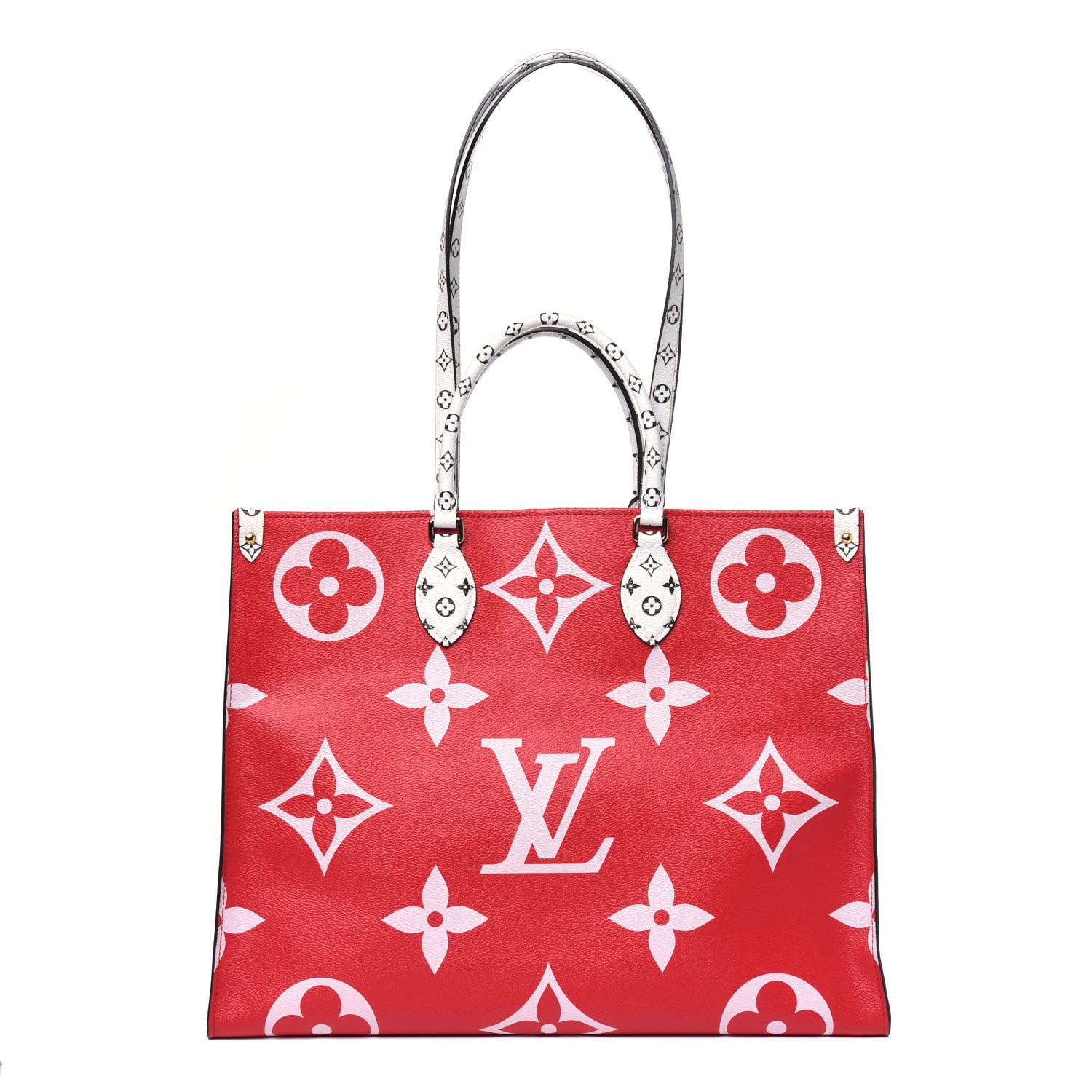 Louis Vuitton Monogram Giant Onthego GM Rouge Rose 1 of 7