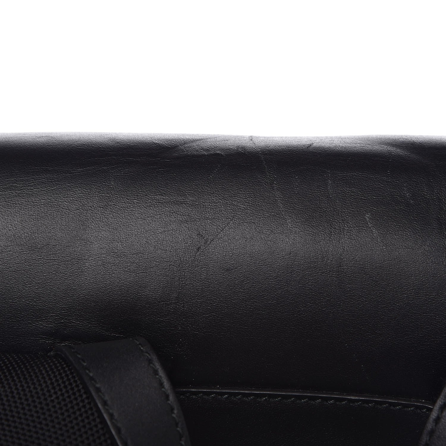 Gucci GG Supreme Monogram Single Buckle Backpack Beige Black 8 of 8